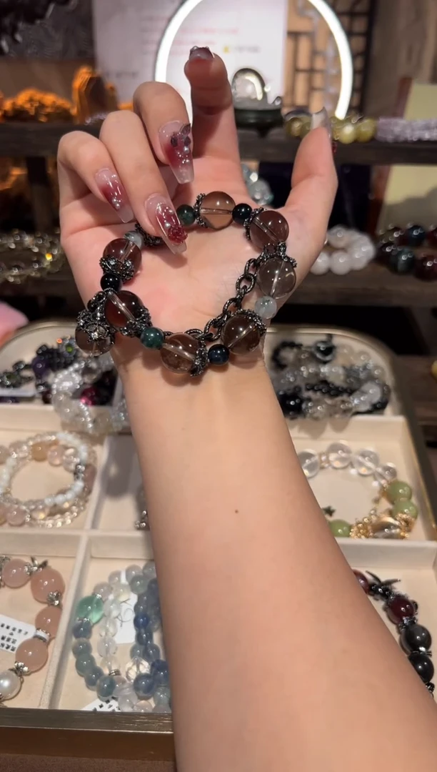 【闪购商品】水晶手链合金冰曜石