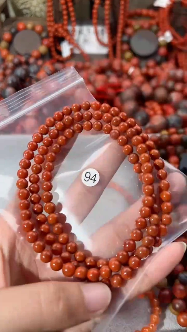 【闪购商品】南红玛瑙未镶嵌手串6