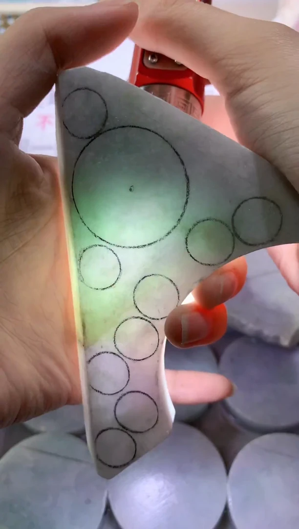 未镶嵌裸石翡翠天然缅甸翡翠FC561