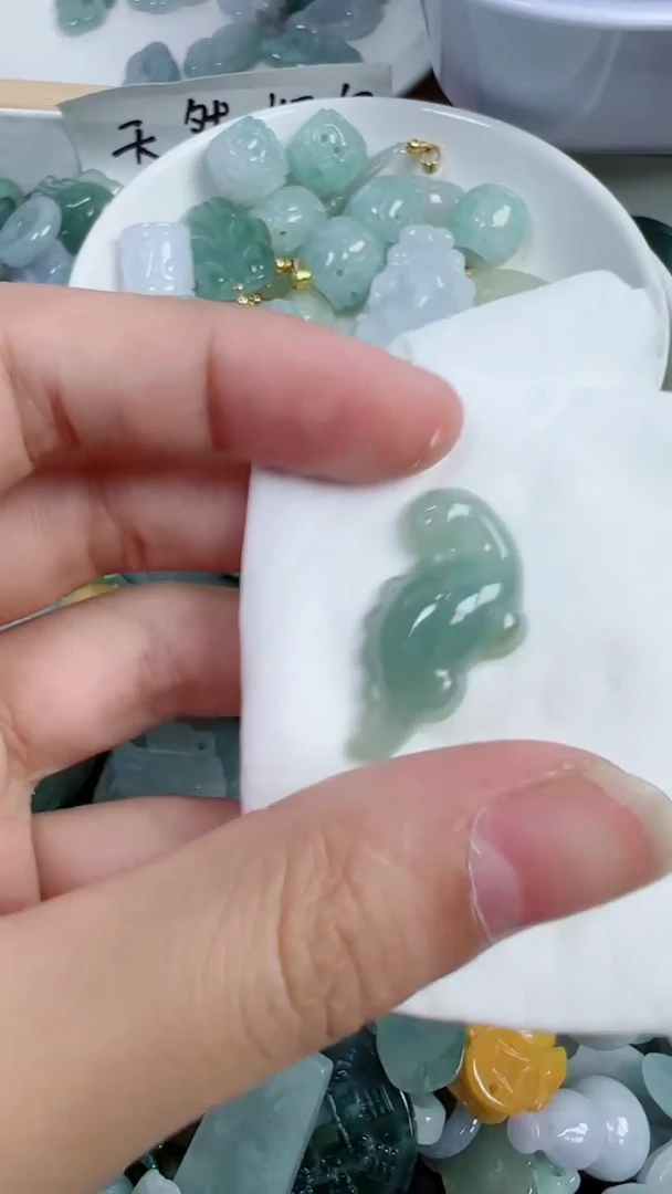 散珠翡翠193号链接，A货翡翠