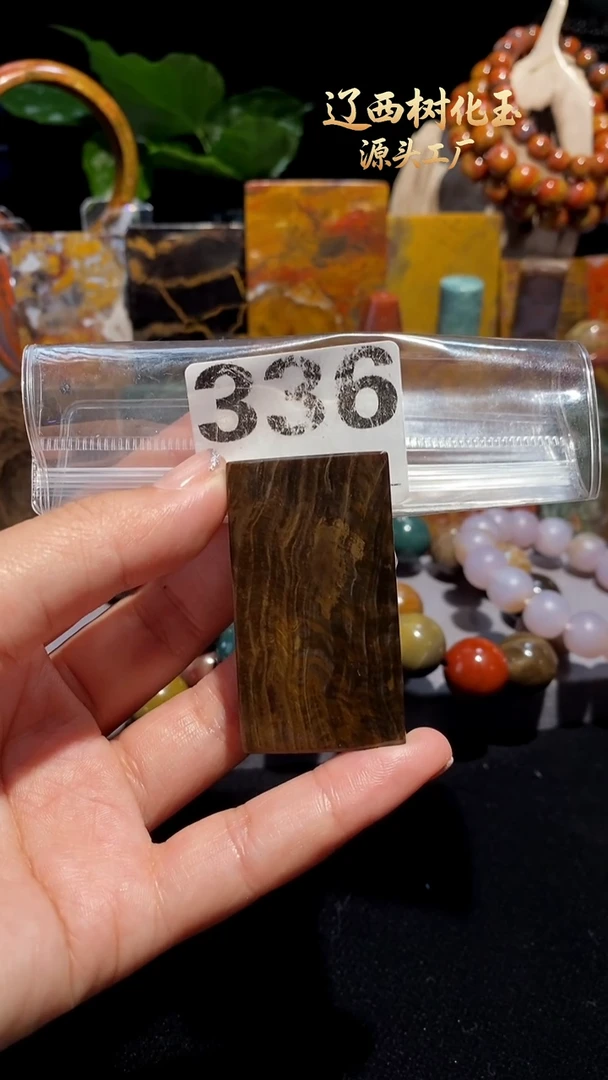 未镶嵌-硅化玉天然北票硅化玉吊坠