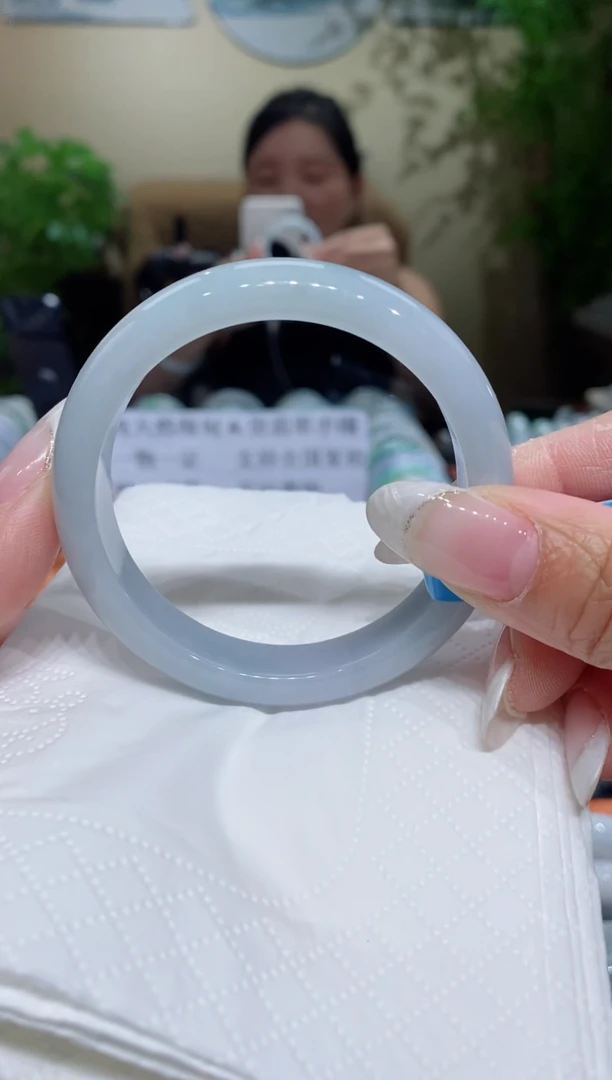 未镶嵌手镯翡翠圈口52.4