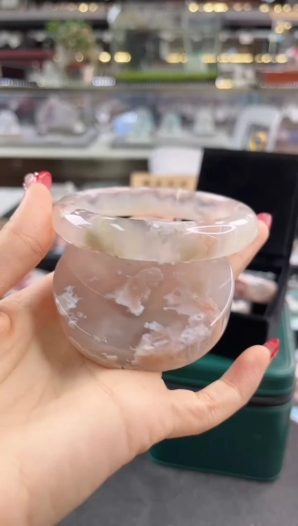 未镶嵌手镯石英质玉62圈口（赠品镯心）s901