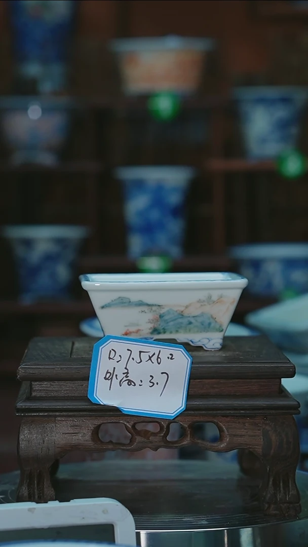 【闪购商品】其他手绘陶瓷内口7.5*6.2高3.7深