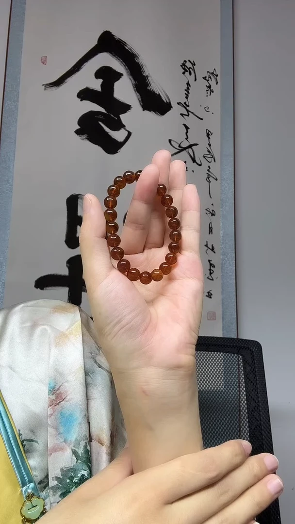 未镶嵌琥珀手链血蜜珀约卡8