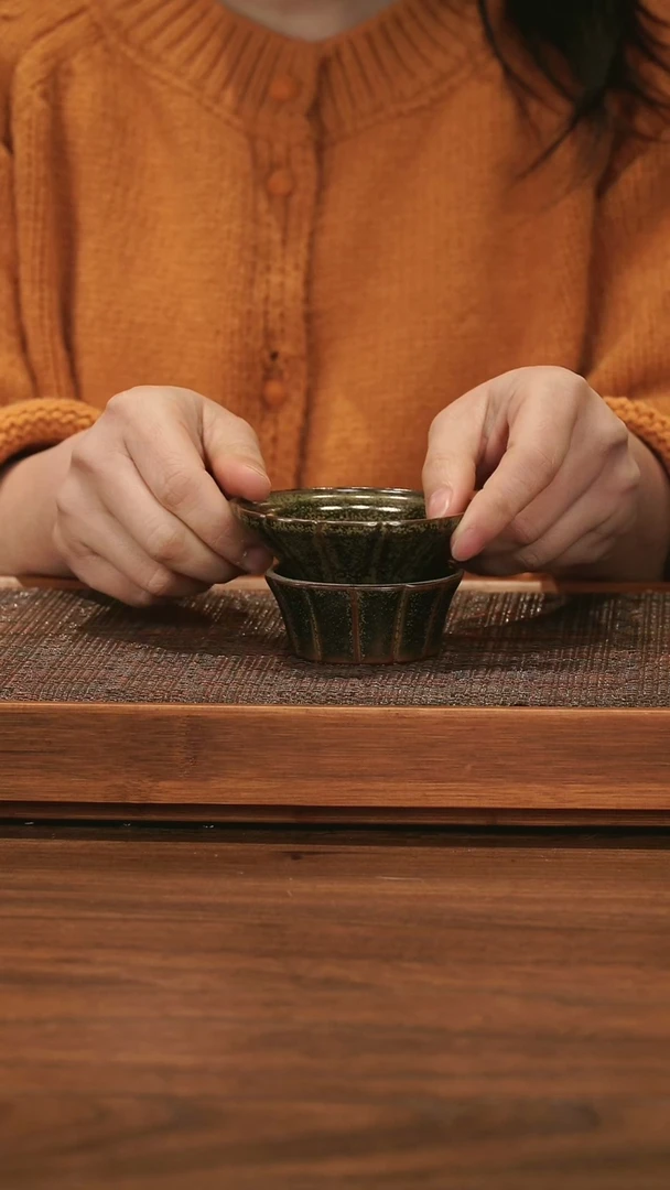 【闪购商品】紫砂茶宠 茶漏 抹茶釉