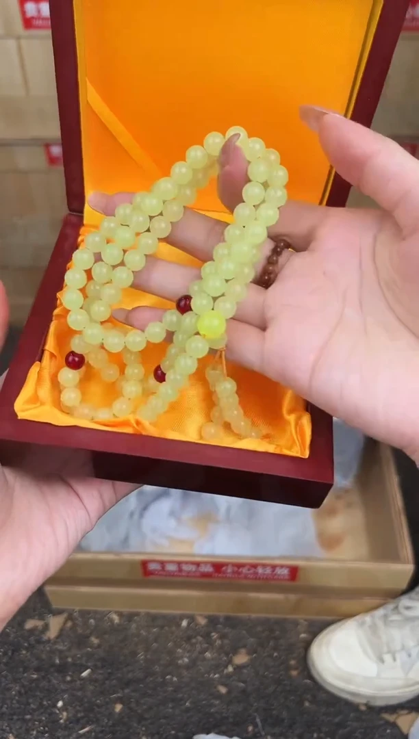 万家文玩阁夜明珠108颗链接@@SP419