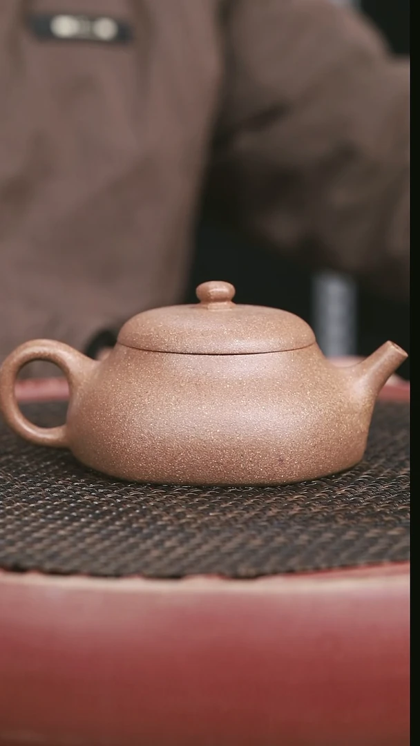茶壶紫砂桃花泥六方静乐220CC