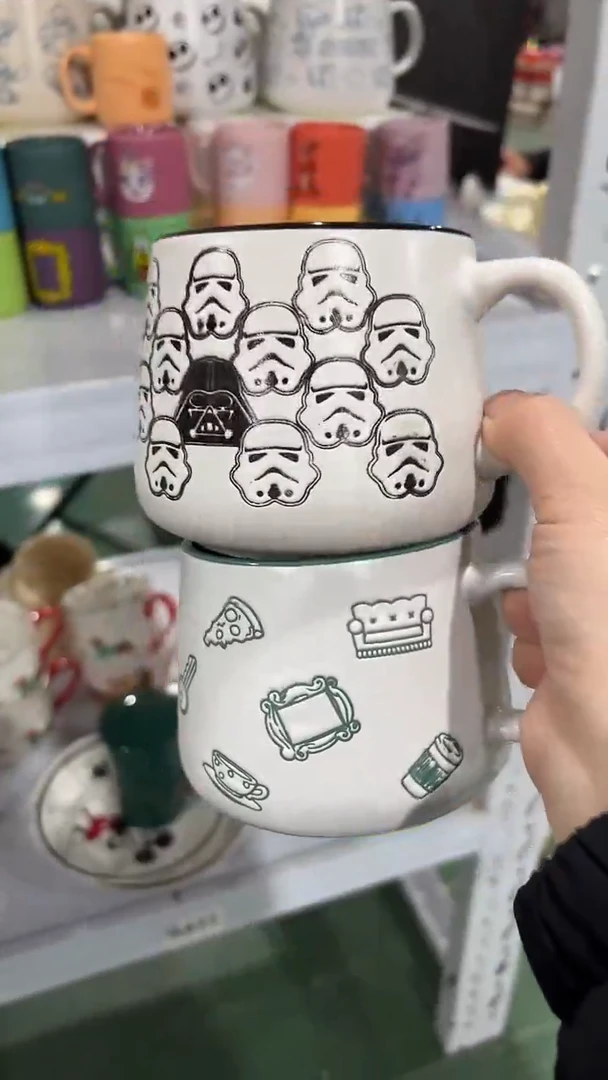 【闪购商品】家湖高温陶瓷杯 微瑕