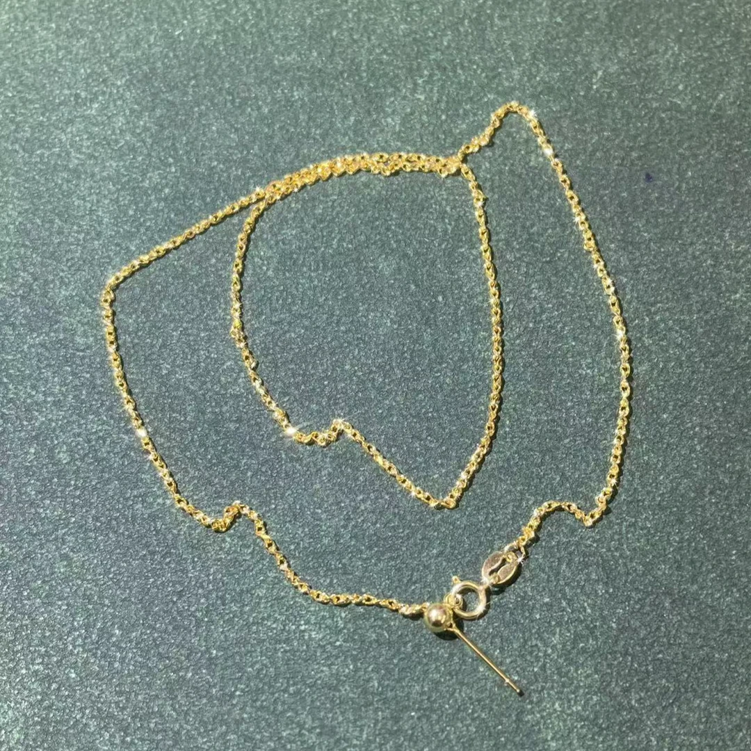 s5014黄色万能八角项链多样性发货