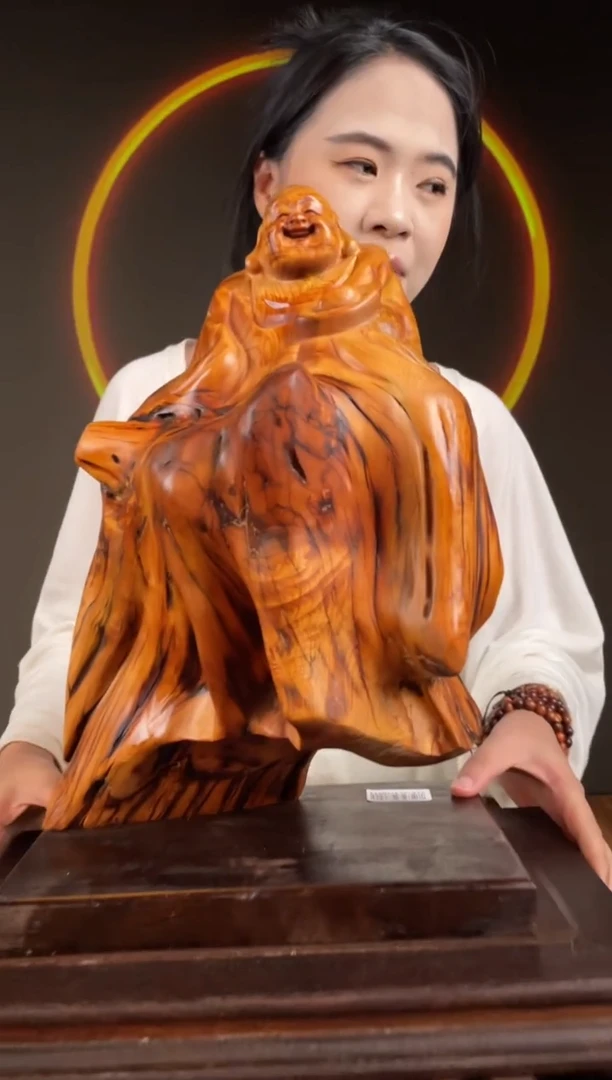 柏木（崖柏）手工摆件,先抢先得! 编号:87