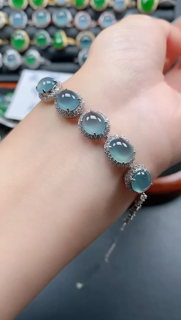 银S925镶嵌戒指翡翠1111