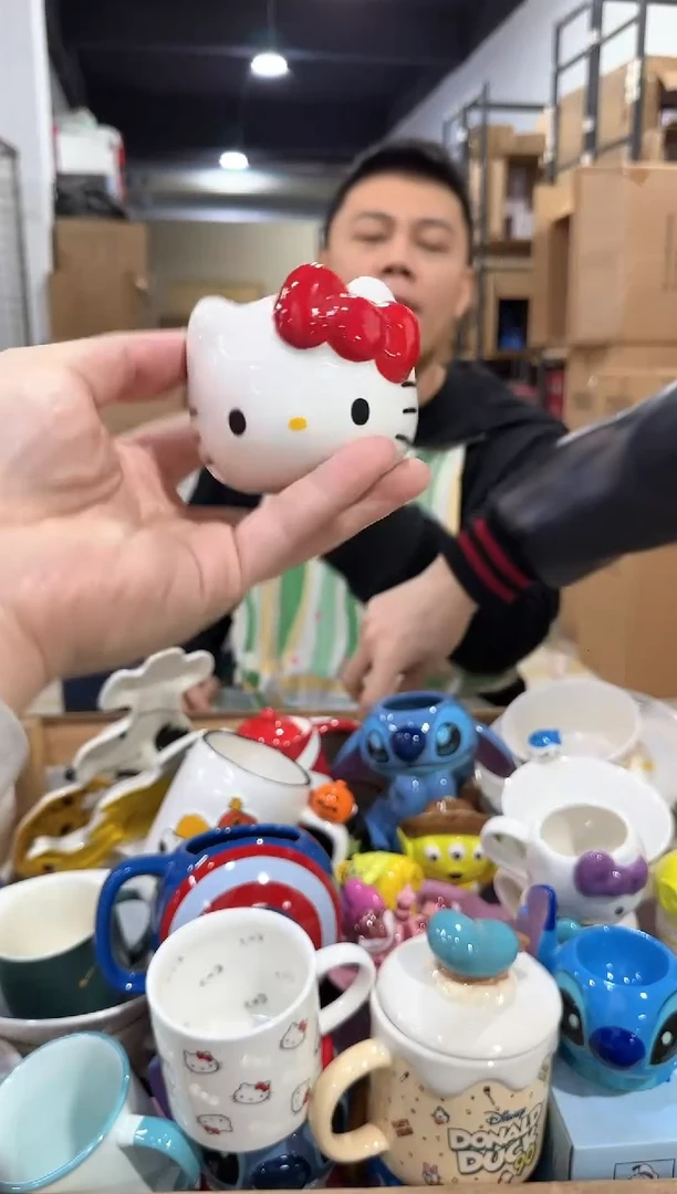 瓷片红色kt猫香薰