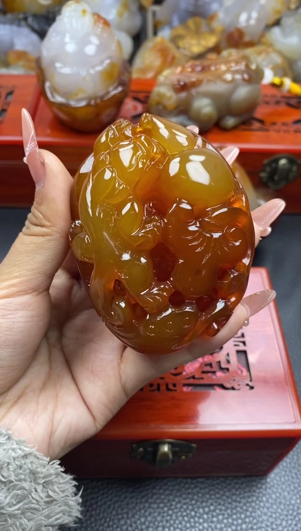 【闪购商品】玛瑙/玉髓手把未镶嵌00