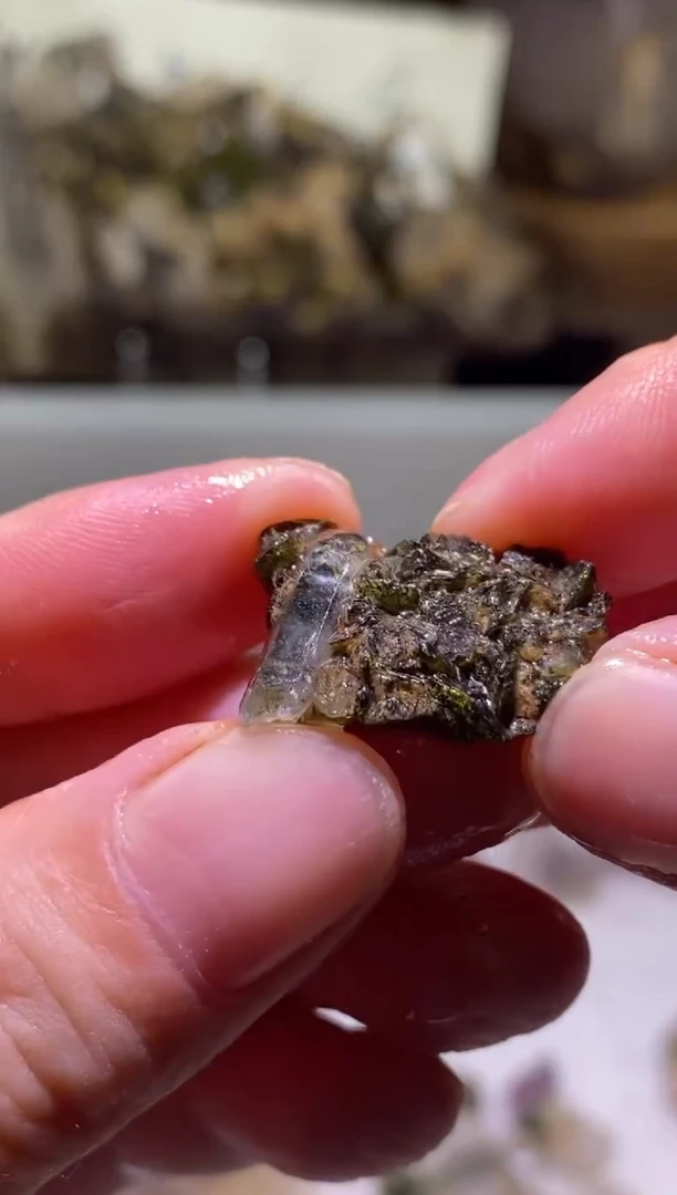 未镶嵌珠宝半成品水晶49号四川超七花园水晶