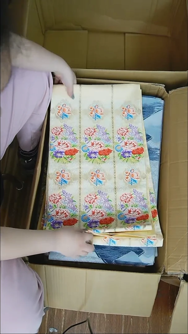 织绣110 三通花卉福利