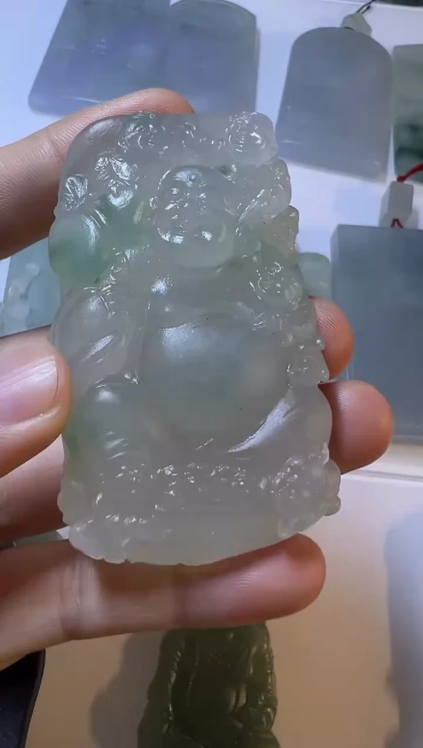 未镶嵌定制翡翠佛公