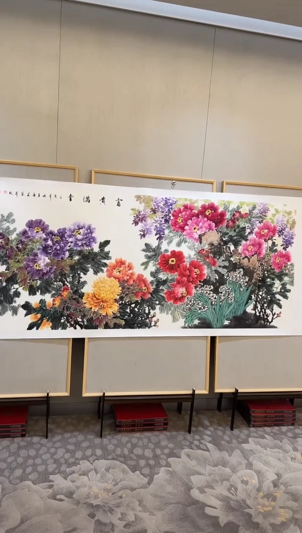 国画国画L 国画李庆友大易美术馆本人作品66
