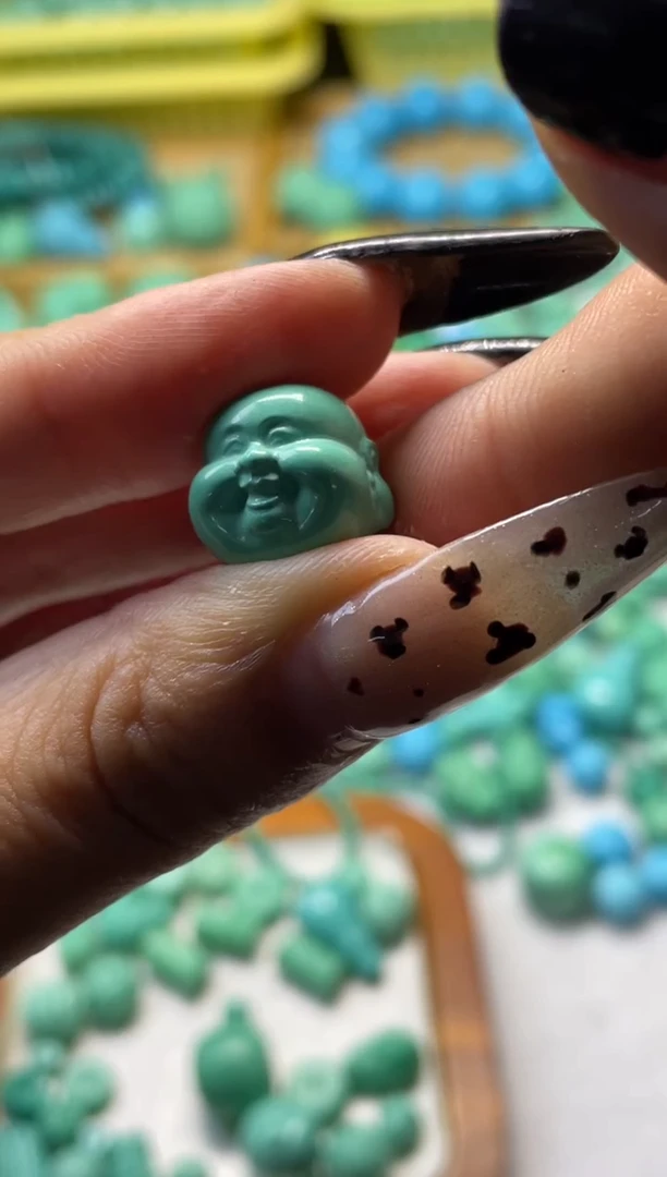 无非金属卡14绿色弥勒单珠