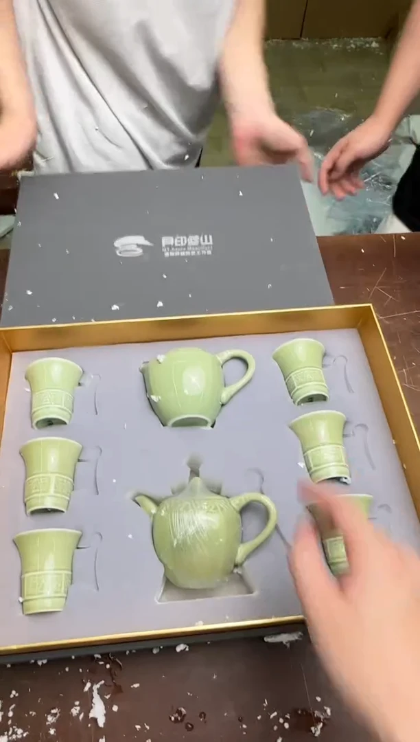 瓷片云间茶具清货商品链接