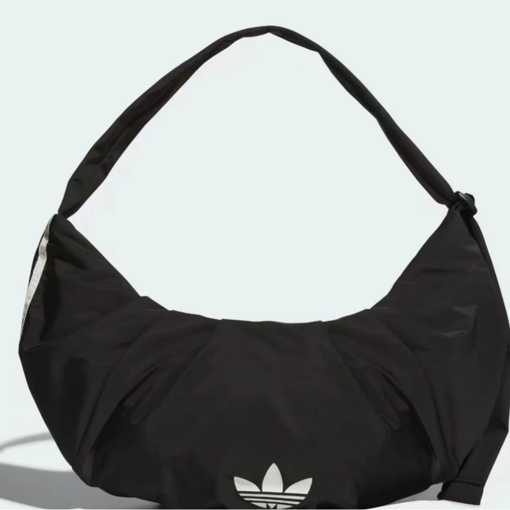 adidas/阿迪达斯【万象AD】三叶草运动单肩包新款黑色KA9271