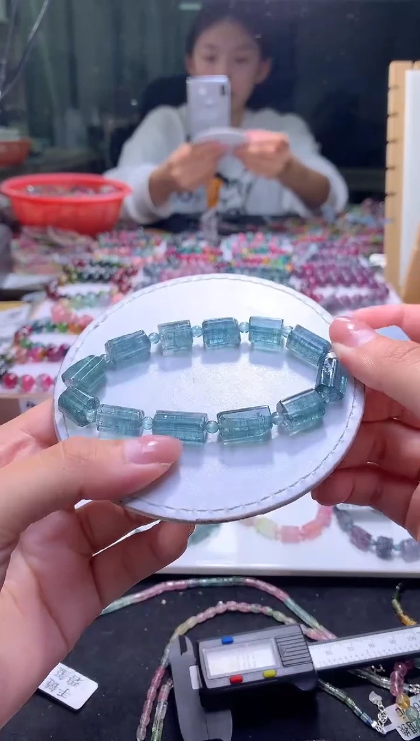 未镶嵌手串碧玺A121【天然碧玺】