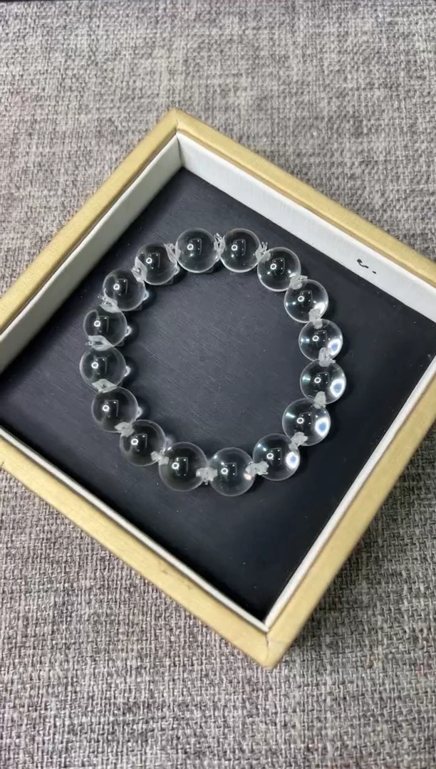 未镶嵌手链水晶白水晶白泡泡手串-571345