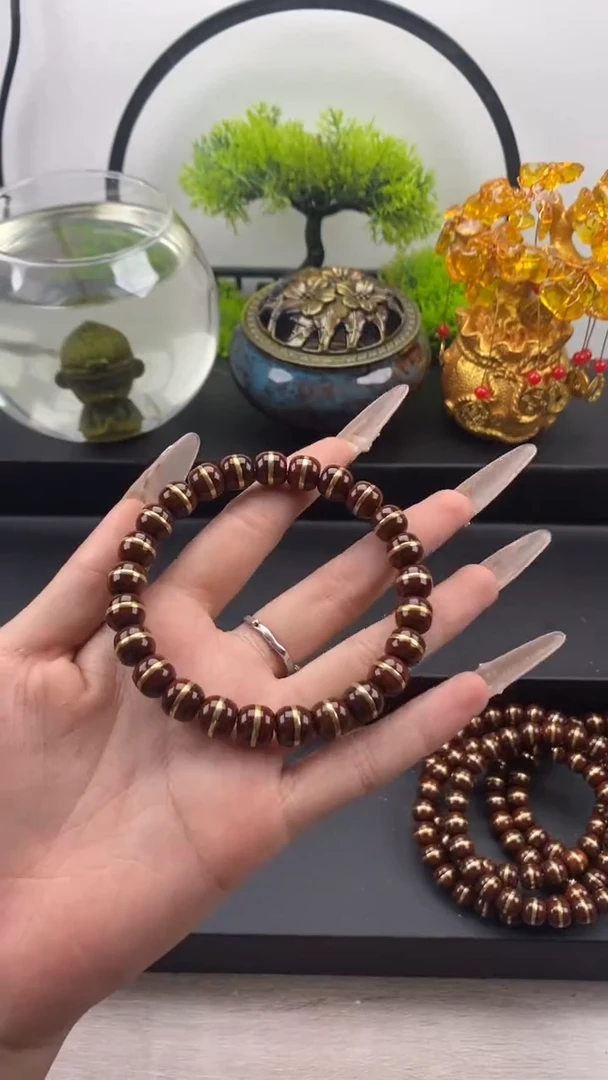 紫金鼠手串紫金鼠一线天二代12号