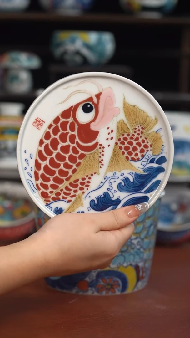 昨明手绘壶承（微瑕福利）