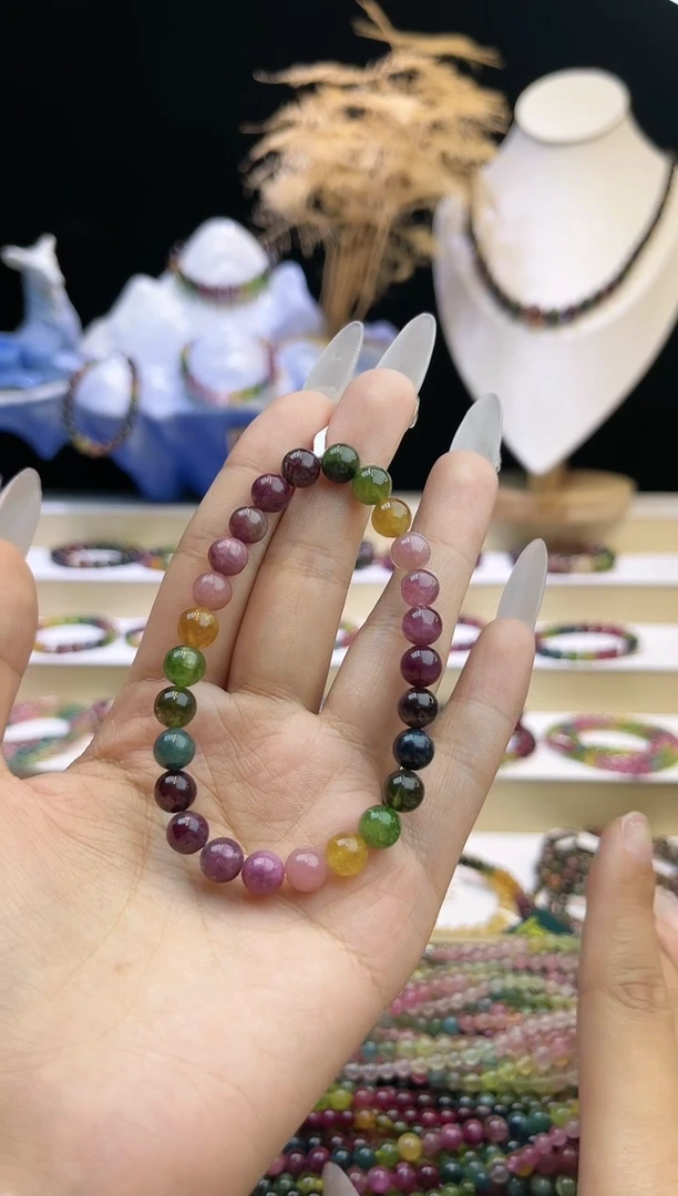 【闪购商品】碧玺/未镶嵌J7mm+碧玺单圈多样性发货