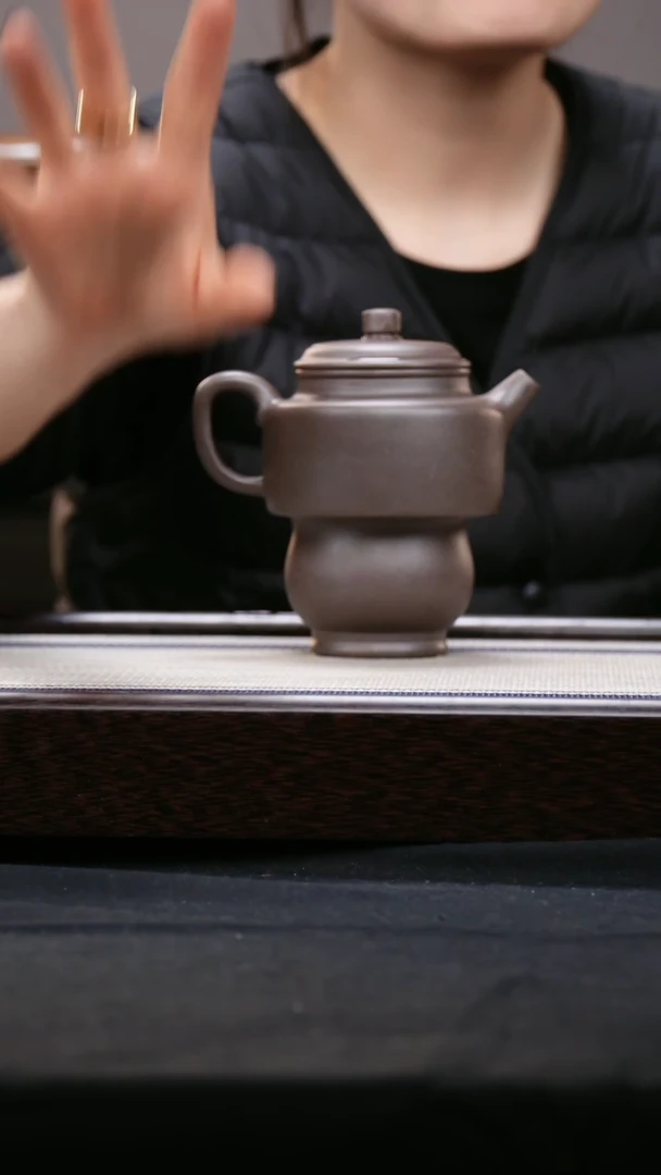 【闪购商品】紫砂茶壶大水潭 天青德中+将军杯