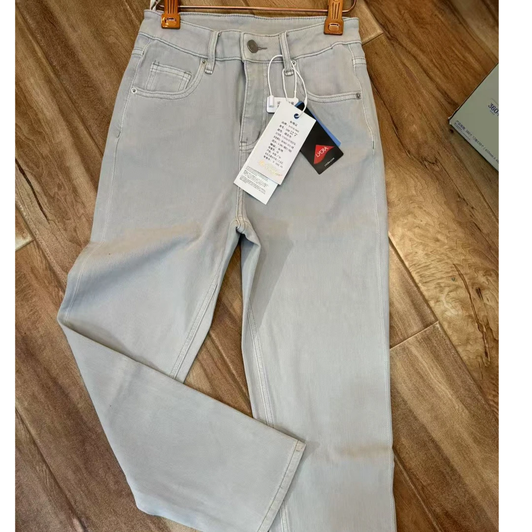 25夏季新款女士休闲美式复古显瘦牛仔裤3308