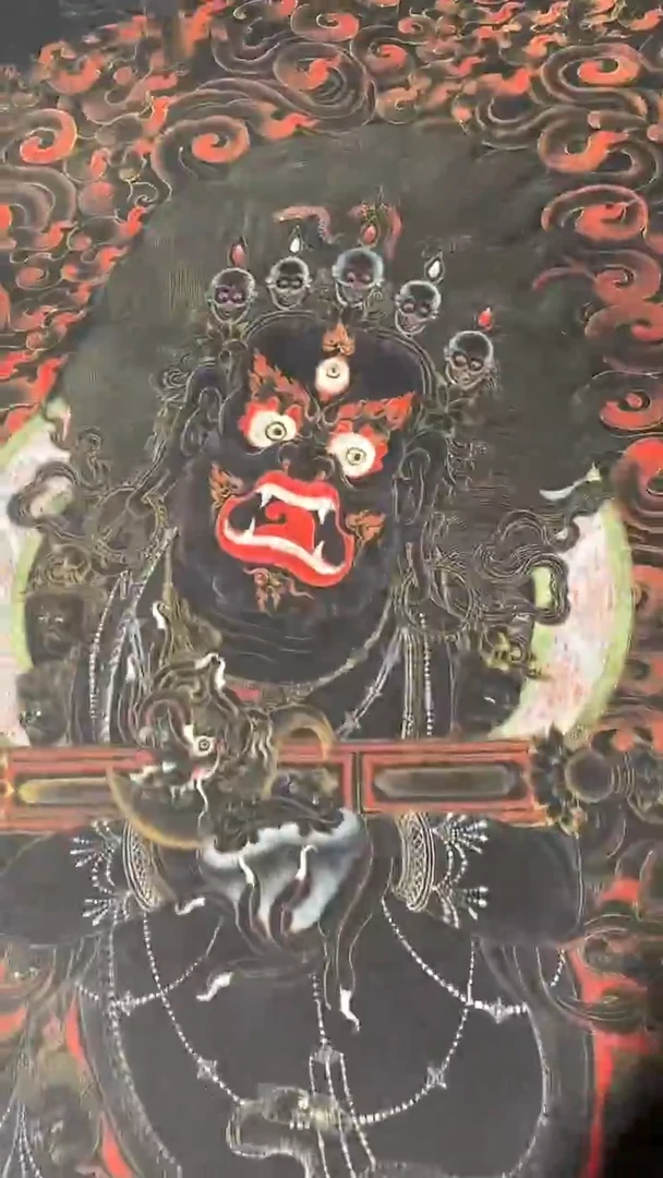 卷轴画藏式珍藏彩绘艺术馆23