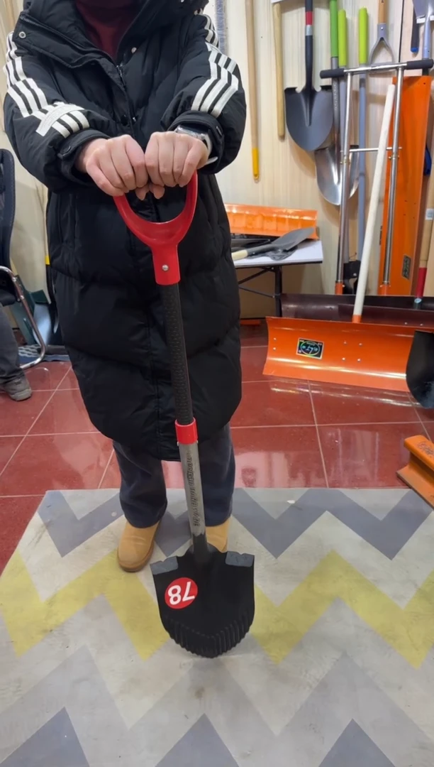 红把纤维柄尖锹42