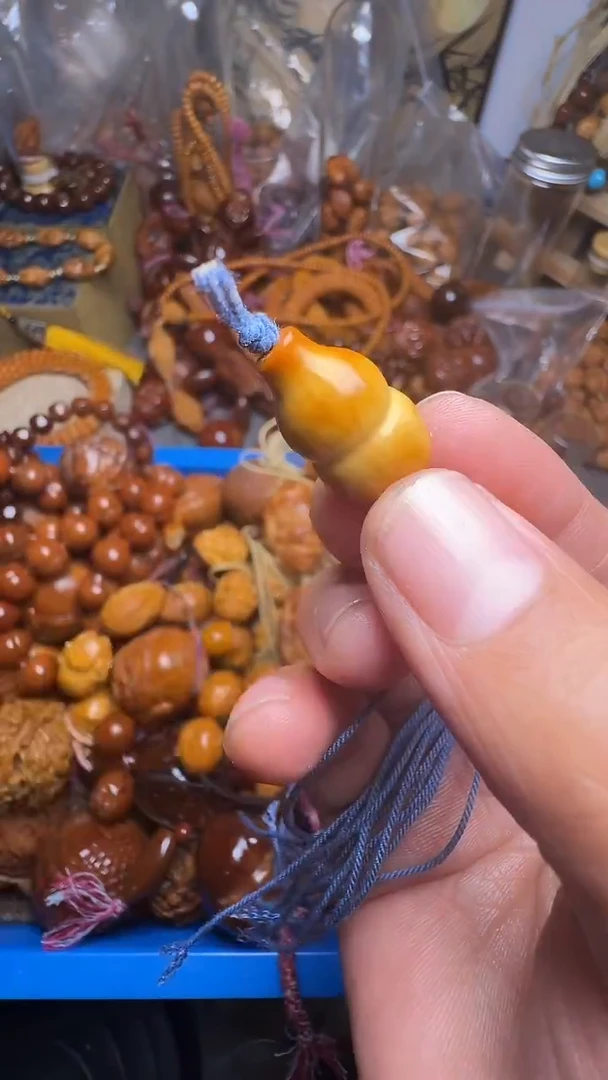 手串橄榄核五福临门