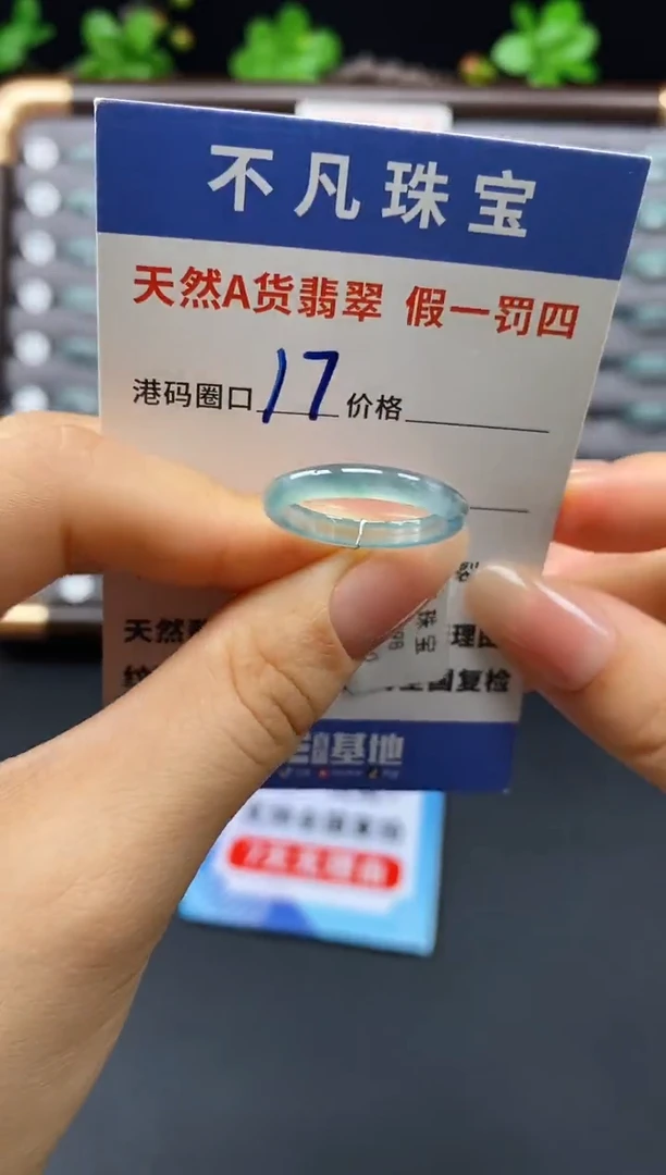 未镶嵌戒指翡翠天然A货翡翠048