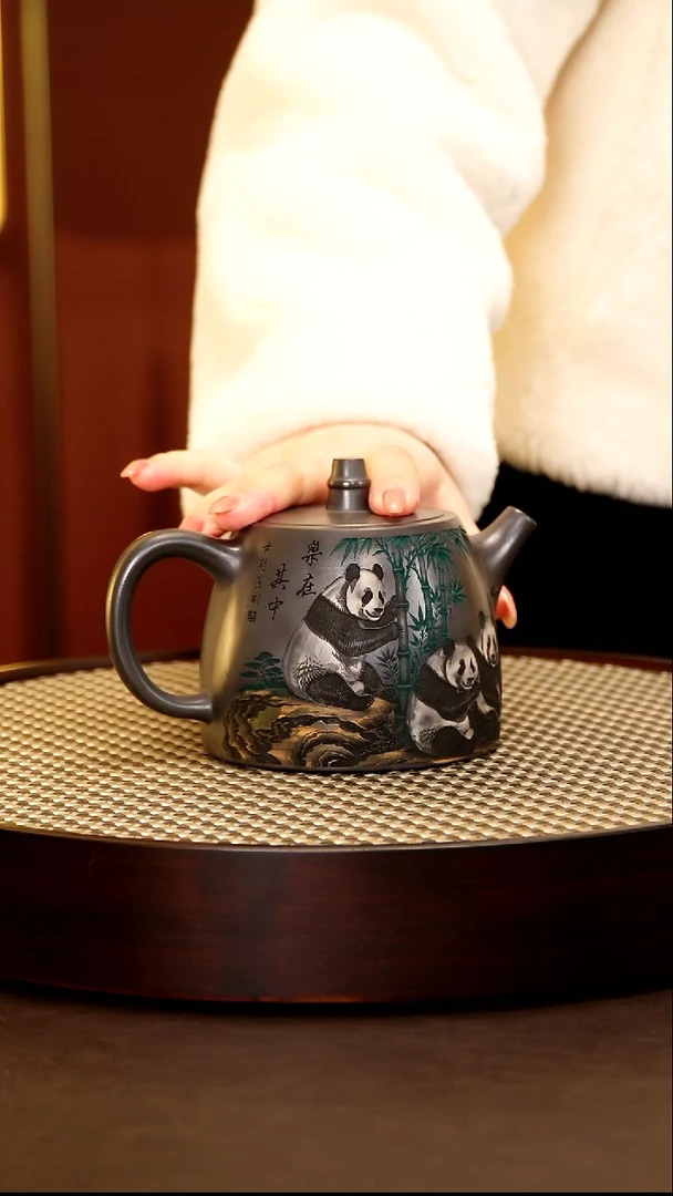 茶壶紫砂紫砂作品0105