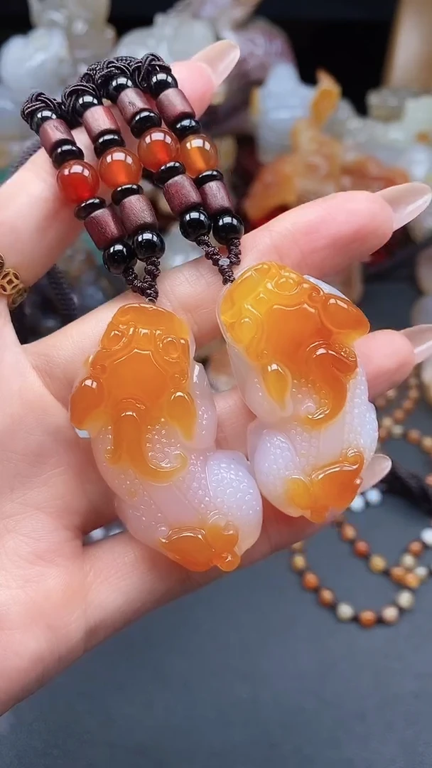 【闪购商品】玛瑙/玉髓颈饰未镶嵌dd