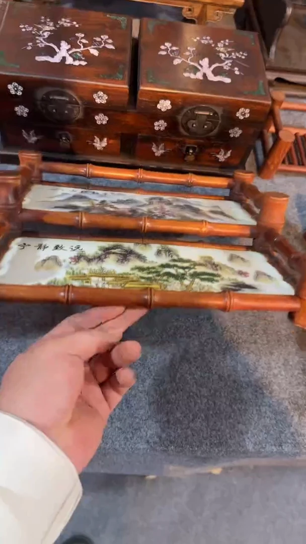 木福利            瓷板高低架