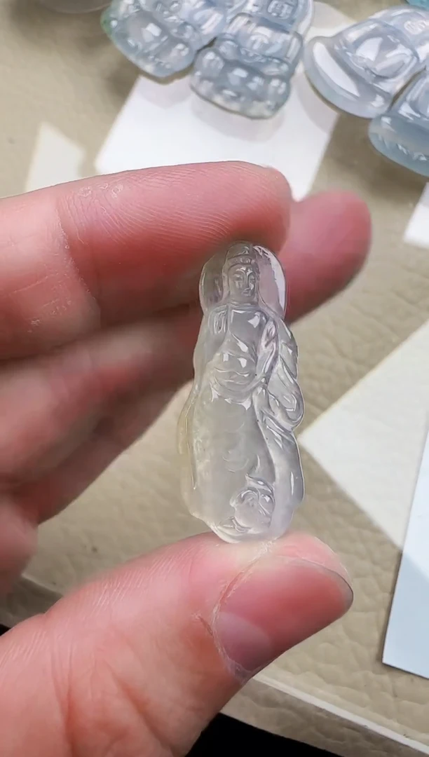 颈饰未镶嵌翡翠缅甸翡翠a货