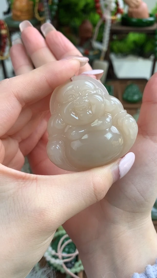 【闪购商品】和田玉颈饰未镶嵌吊坠45mm