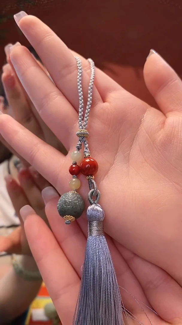 【闪购商品】和田玉挂件未镶嵌龙珠挂件