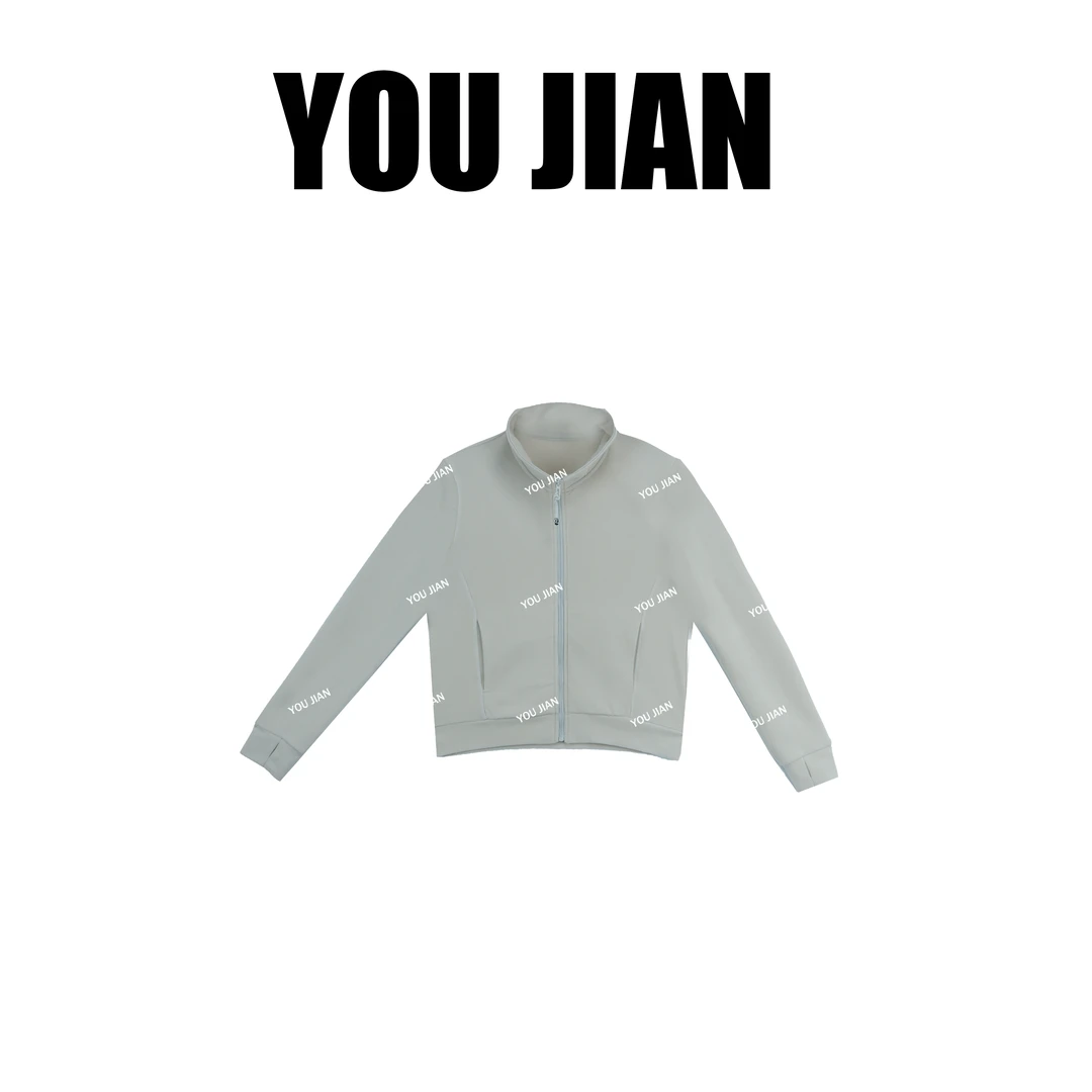 小暖炉～舒适空气感双面德绒拉链衫显瘦轻量化