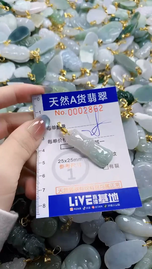 颈饰未镶嵌翡翠纯天然a货翡翠