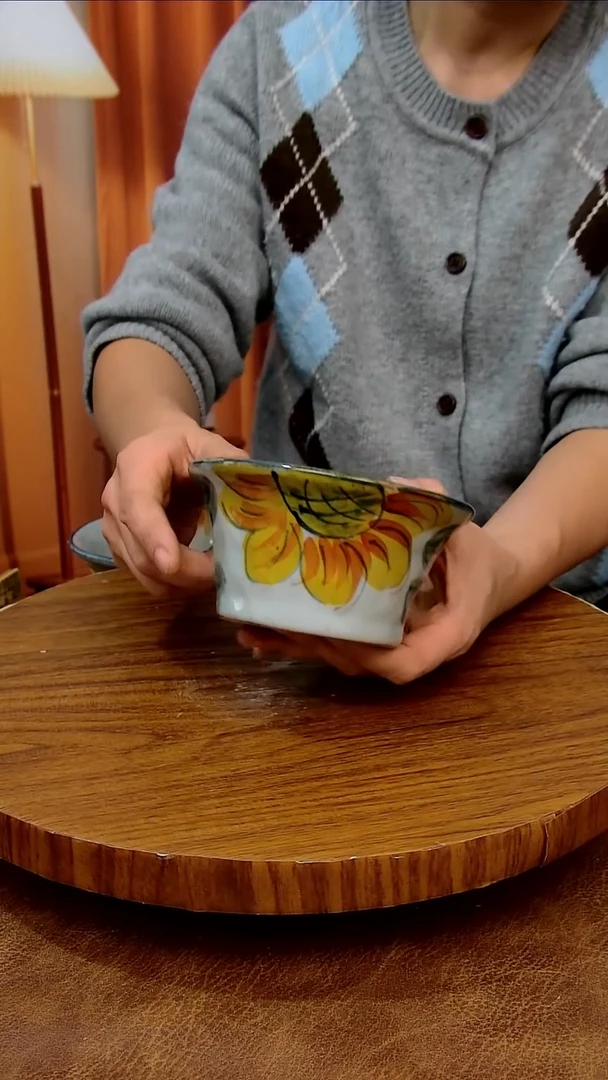 杯子陶景德镇手工手绘釉下彩陶瓷，微瑕