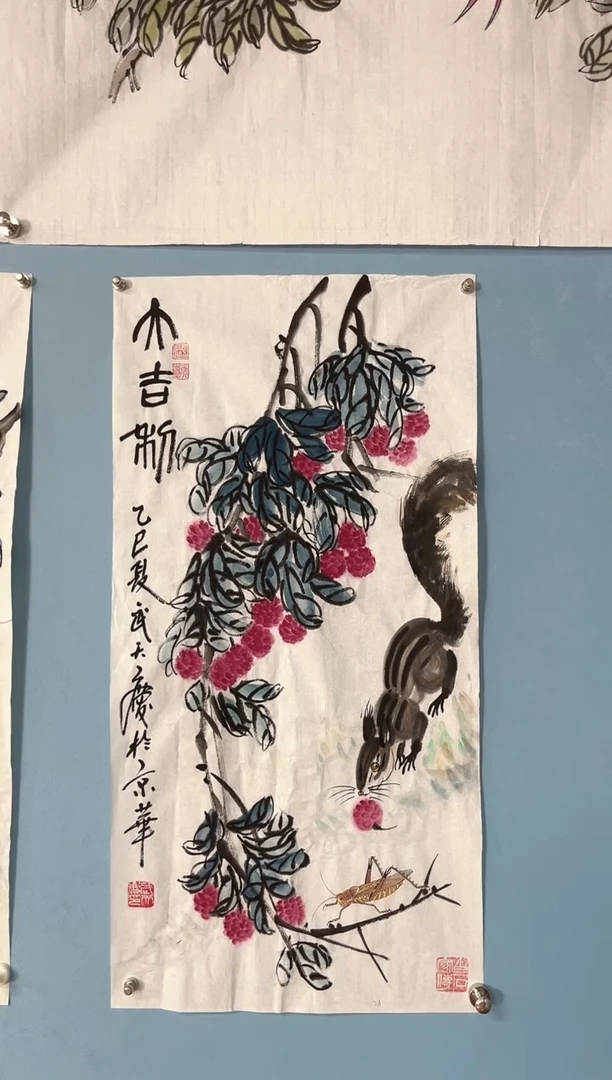 国画用****9武天庆吉利图