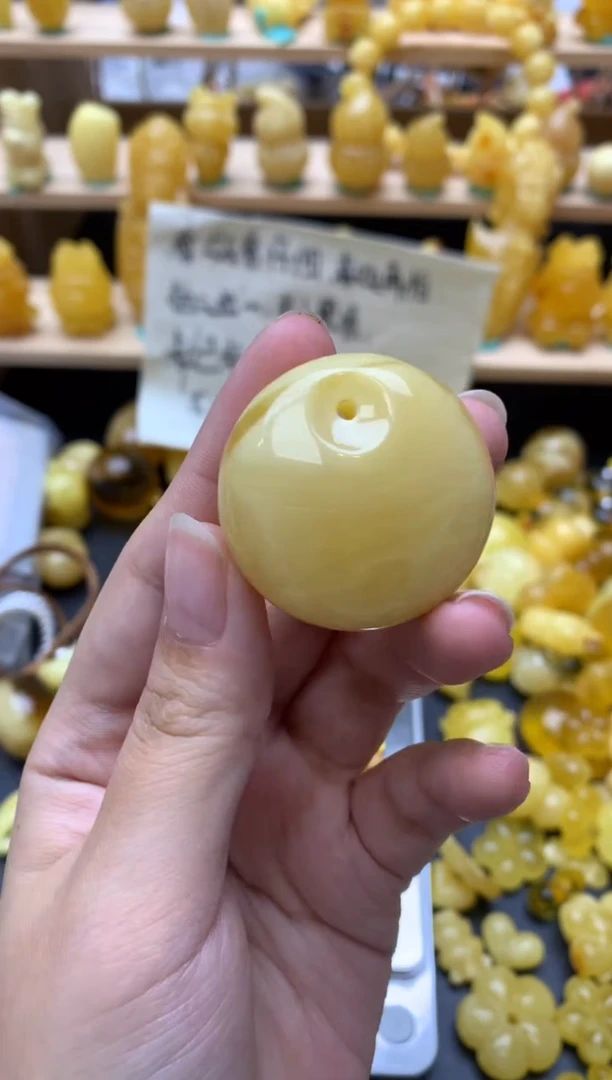 琥珀未镶嵌珠宝奇石116琥珀蜜蜡微瑕