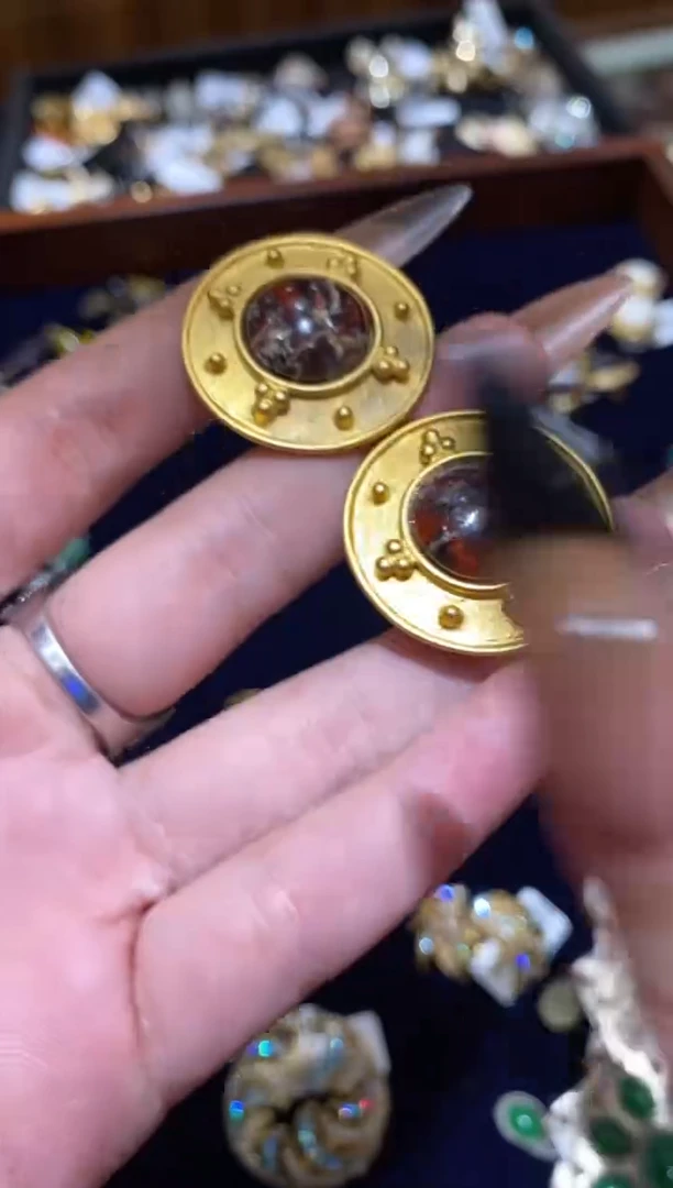 琉璃铜合金楚楚珠宝中古甄选不退换