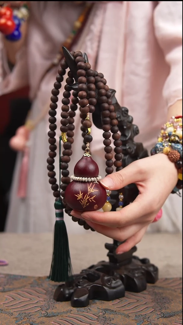 017玖澄文创漆艺葫芦国风配饰葫芦系列