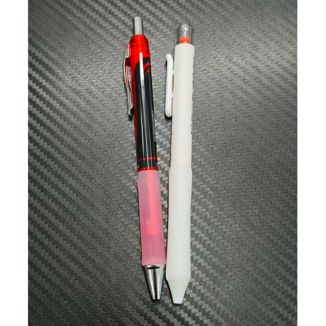 【发2支-橙红（黑）】【鸭先知琉璃+东米次时空胶囊】